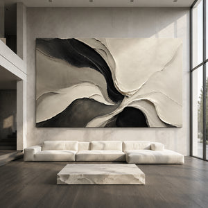 Muted Grid | Vintage Tone Abstract Wall Piece