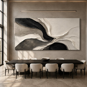 Muted Grid | Vintage Tone Abstract Wall Piece