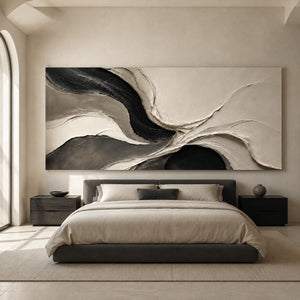 Muted Grid | Vintage Tone Abstract Wall Piece