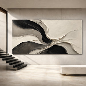 Muted Grid | Vintage Tone Abstract Wall Piece