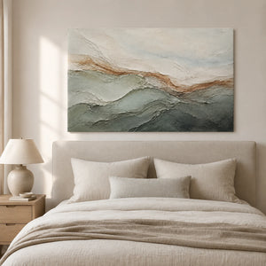 Strata Echo | Neutral Toned Textured Wall Art