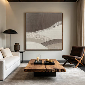 3D Textured Art | Soft Ridge Flow