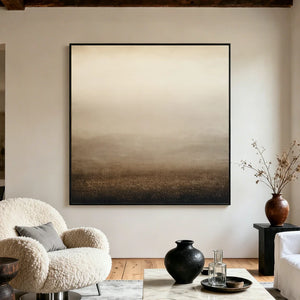 Minimalist Art | Quiet Earth Horizon