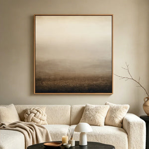 Minimalist Art | Quiet Earth Horizon