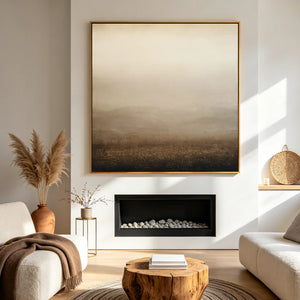 Minimalist Art | Quiet Earth Horizon