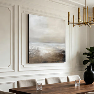 Coastal Abstract Art | Quiet Horizon