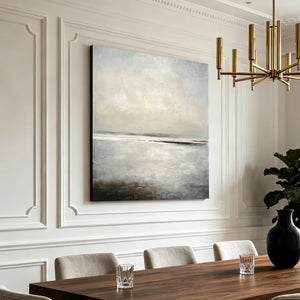 Coastal Oil Painting | Pale Tide