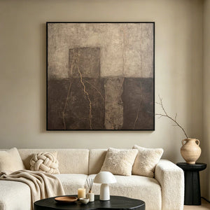 Wabi Sabi Abstract Art | Earth Geometry