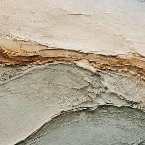Strata Echo | Neutral Toned Textured Wall Art