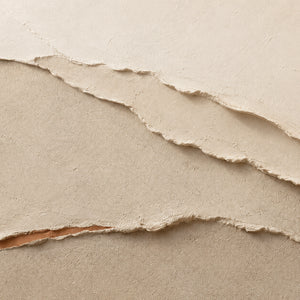 Soft Strata | Neutral Textured Abstract Art