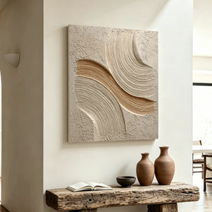 3D Textured Art | Sandstone Flow