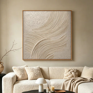 3D Textured Art | Ivory Current