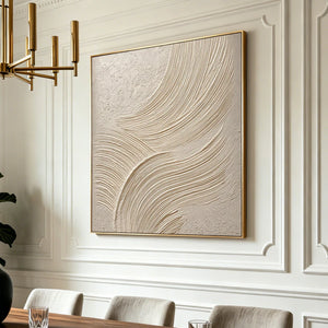 3D Textured Art | Ivory Current
