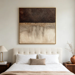 Textured Abstract Art | Earthen Divide