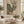 Sage Green Beige Leaf Relief Canvas | Thick Texture Painting