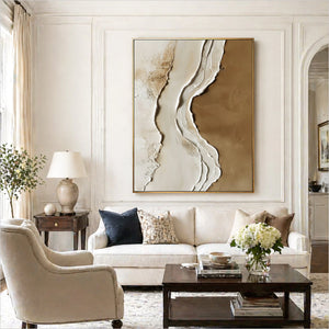 3D Textured Abstract Art | Clay Undulations