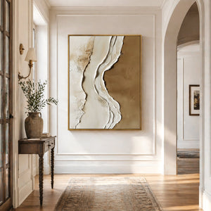 3D Textured Abstract Art | Clay Undulations