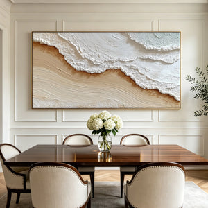 Tide Mark | Coastal Textured Abstract Art