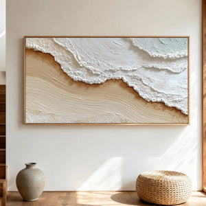 Tide Mark | Coastal Textured Abstract Art