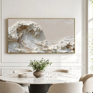 Surge | Dimensional Impasto Wave Art