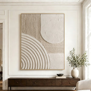 3D Textured Abstract Art | Linear Curves