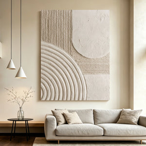3D Textured Abstract Art | Linear Curves