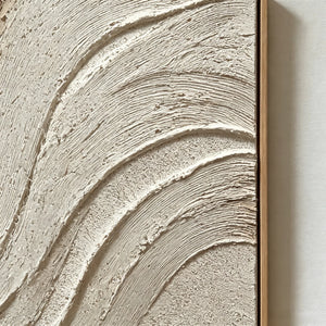 Wandering Tide | Earthy Curved Texture