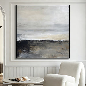 Abstract Landscape Art | Quiet Horizon