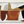 Mid-Century Abstract Art | Terracotta Geometric Forms