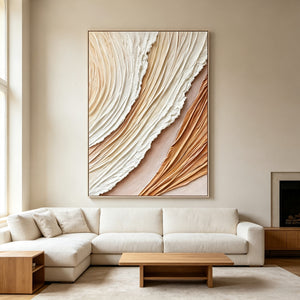 3D Impasto Layer Texture | Terrestrial Ripple Tides