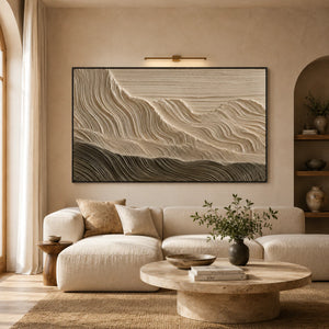 Linear Texture | Rippling Mountain Ridges