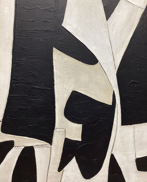 Modern Abstract Art | Black & White