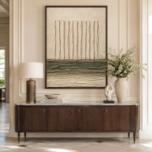 Vertical Lines & Strata | textured wall art