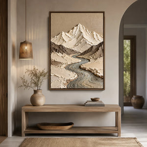 Earthy Neutral Tones | Valley River Peaks