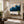Navy & Gold Abstract Waves | Thick Impasto Canvas Painting
