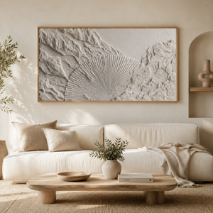 Minimal Relief | Pale Fan Mountain Forms