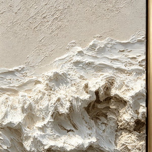 Surge | Dimensional Impasto Wave Art