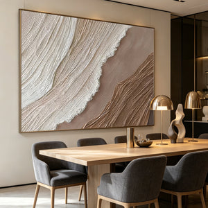 3D Textured Abstract Art | Shore Tides