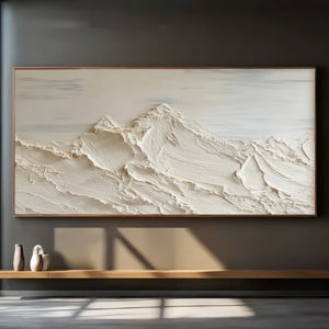 3D Textured Mountain Art | Ivory Ridge