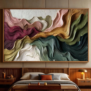 3D Textured Abstract Art | Jewel Vortex