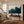 Navy & Gold Abstract Waves | Thick Impasto Canvas Painting