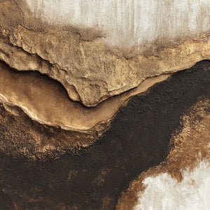 3D Textured Art | Golden Canyon