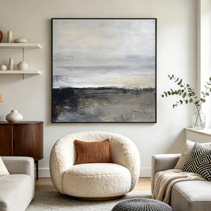 Abstract Landscape Art | Quiet Horizon