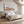 Warm‑Beige Drift Ripple | 3D Impasto Wall Art