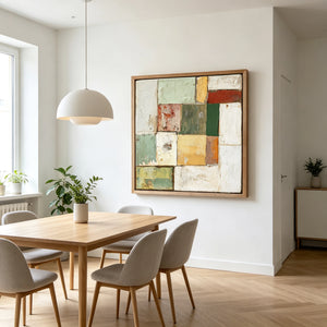 Drifting Sand Tides | Impasto Neutral Texture