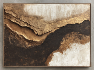 3D Textured Art | Golden Canyon