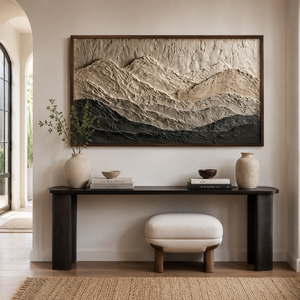 Neutral Earth Tones | Distant Mountain Range