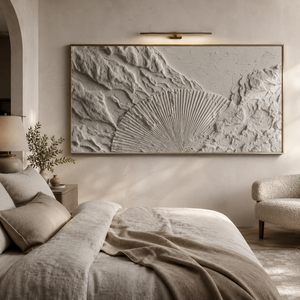 Minimal Relief | Pale Fan Mountain Forms