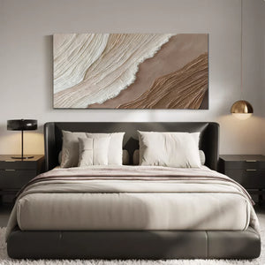 3D Textured Abstract Art | Shore Tides