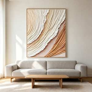 3D Impasto Layer Texture | Terrestrial Ripple Tides
